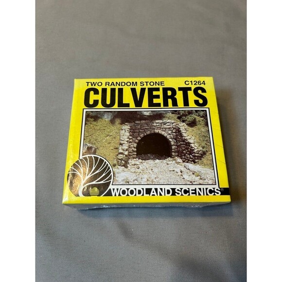 Vintage Woodland Scenics Stone Culverts C1264 for Trains and Dioramas - Picture 1 of 3